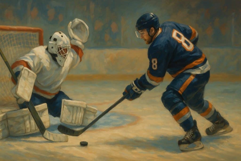 Predicción basada en estilo ofensivo: disparos vs. calidad en hockey