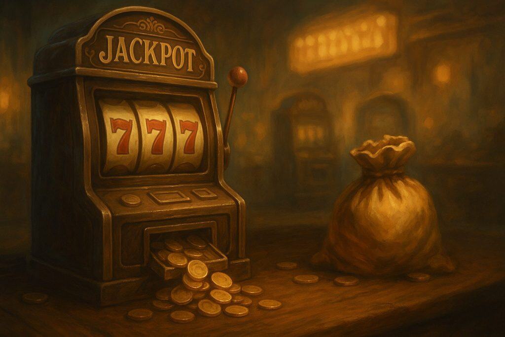El nacimiento del jackpot: máquinas antiguas, premios físicos y primeras innovaciones