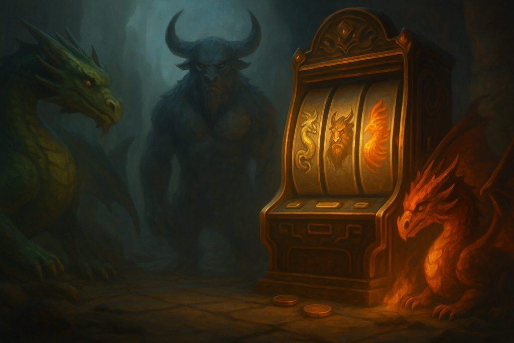 Tragamonedas basadas en criaturas míticas: dragones, bestias y guardianes